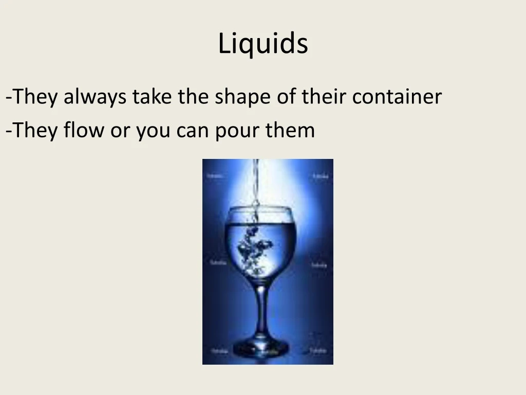 liquids