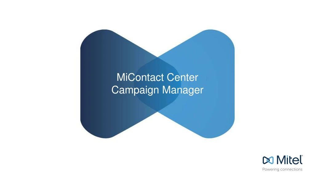 micontact center campaign manager