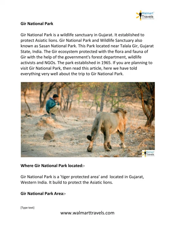 Gir National Park