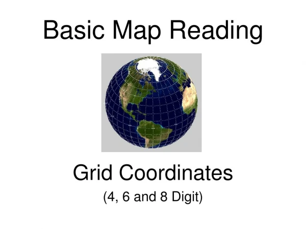 Basic Map Reading