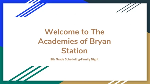 Welcome to The  Academies  of Bryan Station