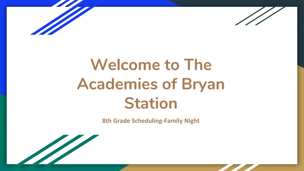 welcome to the academies of bryan station