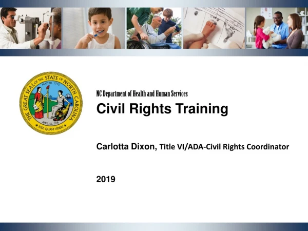 NC Department of Health and Human Services  Civil Rights Training