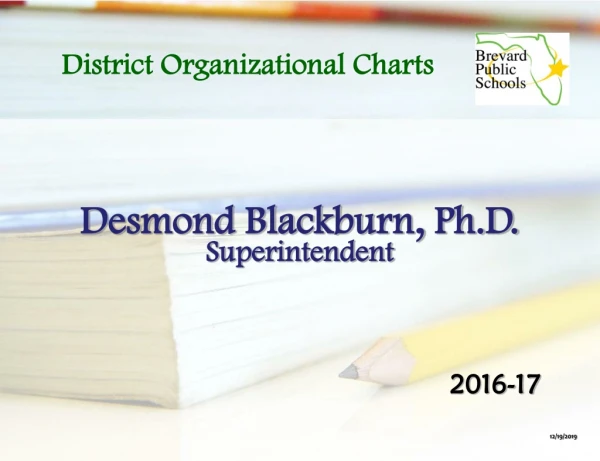 Desmond Blackburn, Ph.D.