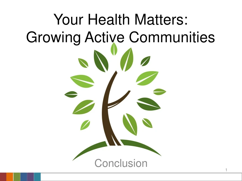 your health matters growing active communities