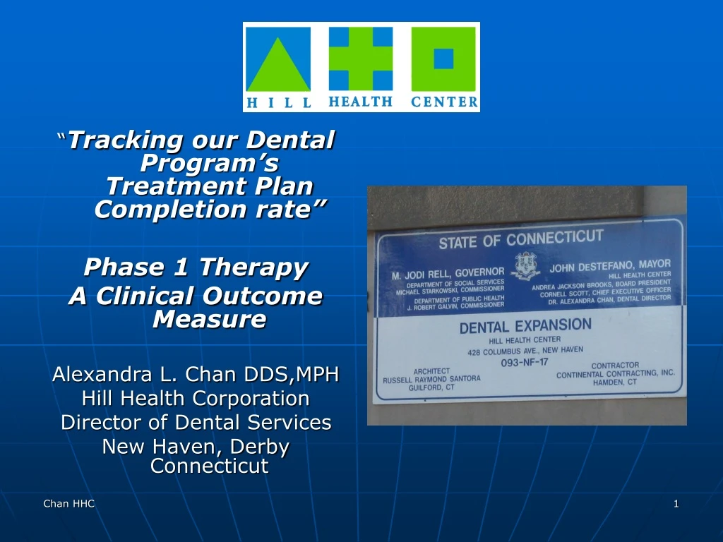 tracking our dental program s treatment plan