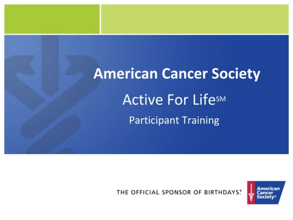 American Cancer Society