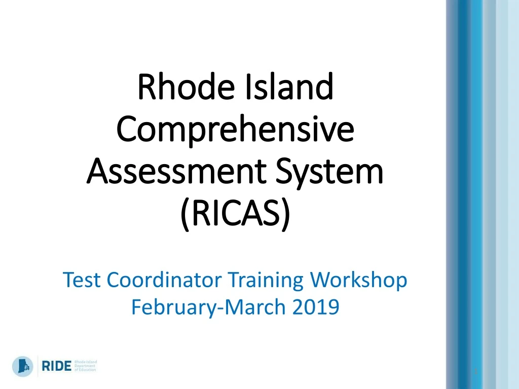 rhode island comprehensive assessment system ricas