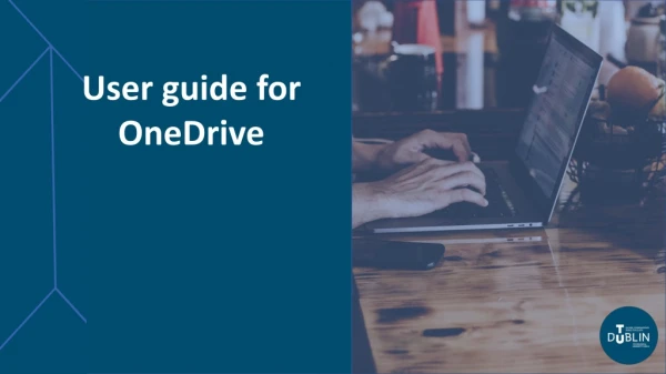 User  guide for OneDrive