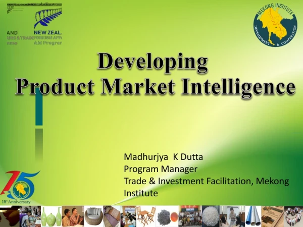 Developing  Product Market Intelligence