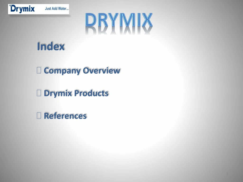 drymix