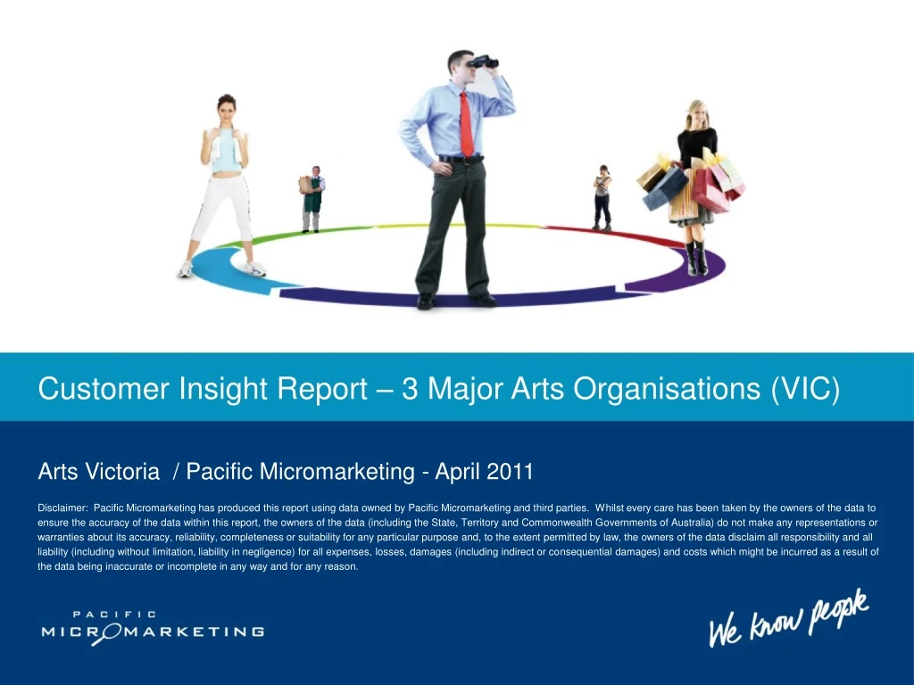 customer insight report 3 major arts