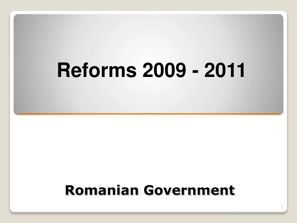 romanian government