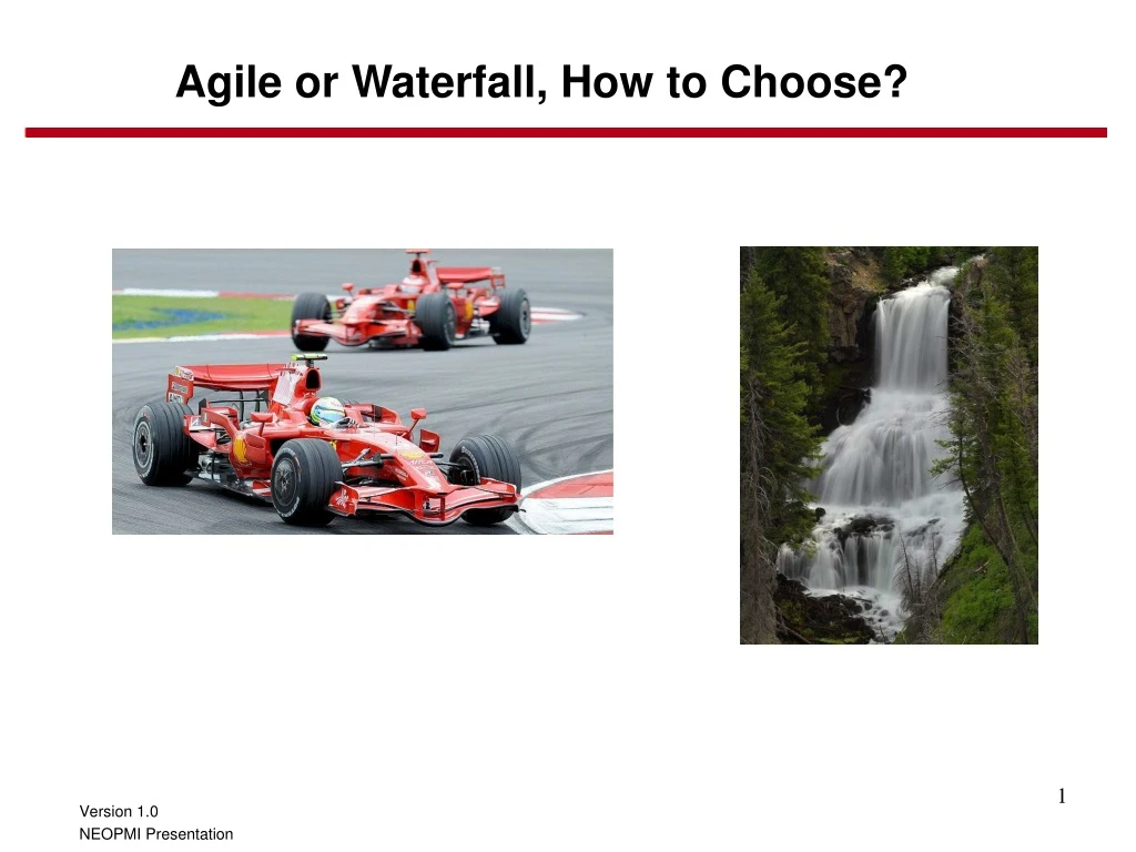 agile or waterfall how to choose