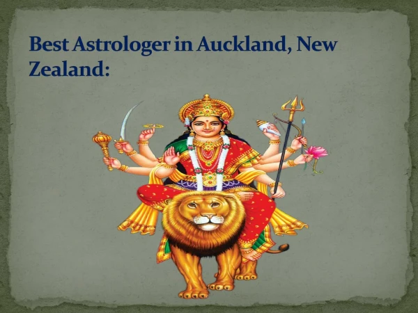 Best Indian Vedic Astrologer in Auckland, New Zealand - Durga Matha Astrology: