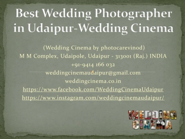 best wedding photographer in udaipur wedding cinema
