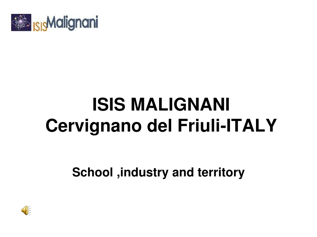 isis malignani cervignano del friuli italy