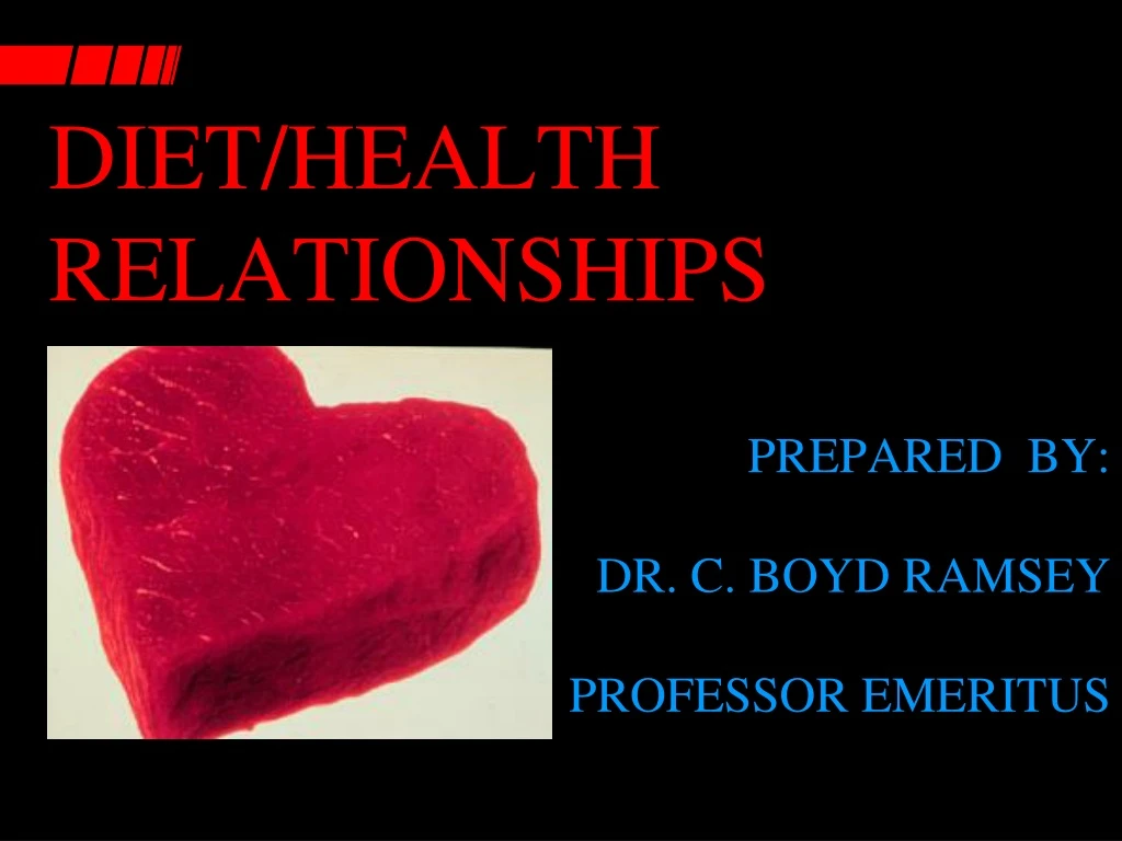 diet health relationships