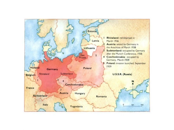 German expansion in Europe, 1936 - 39