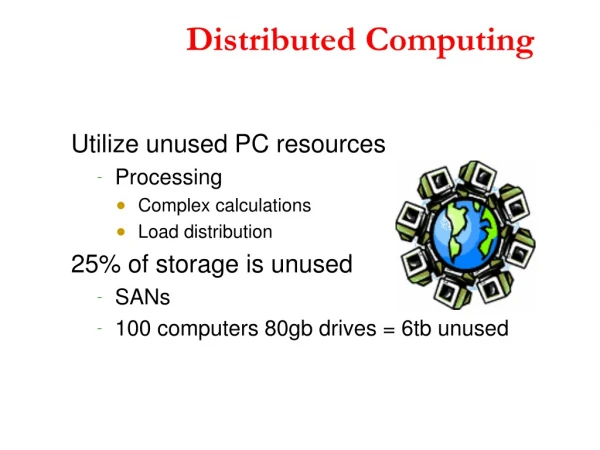 Distributed Computing