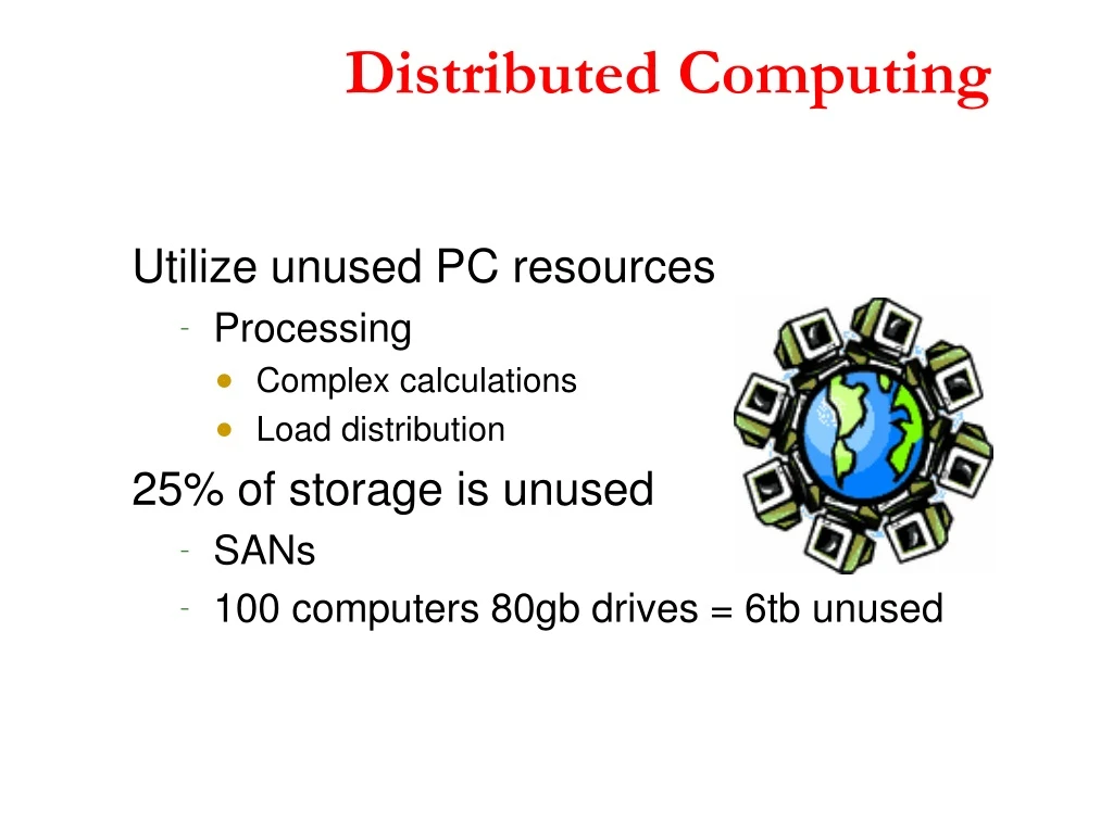 distributed computing
