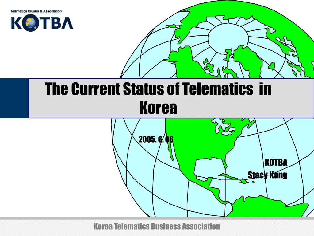 the current status of telematics in korea