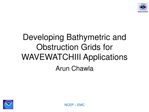Developing Bathymetric and Obstruction Grids for WAVEWATCHIII Applications