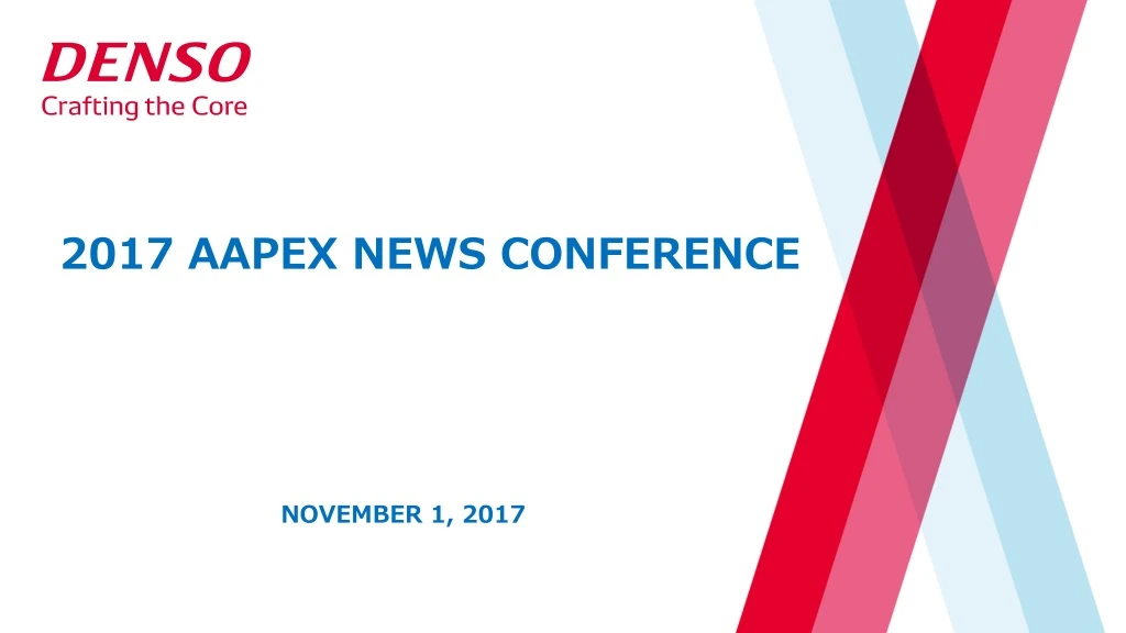 2017 aapex news conference