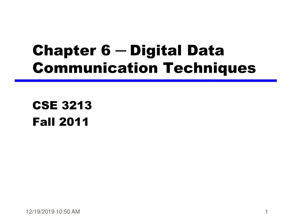 chapter 6 digital data communication techniques