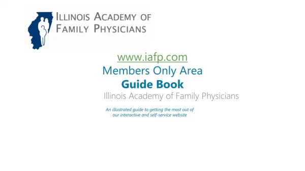 iafp Members Only Area Guide Book