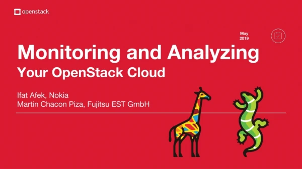 Monitoring and Analyzing  Your OpenStack Cloud