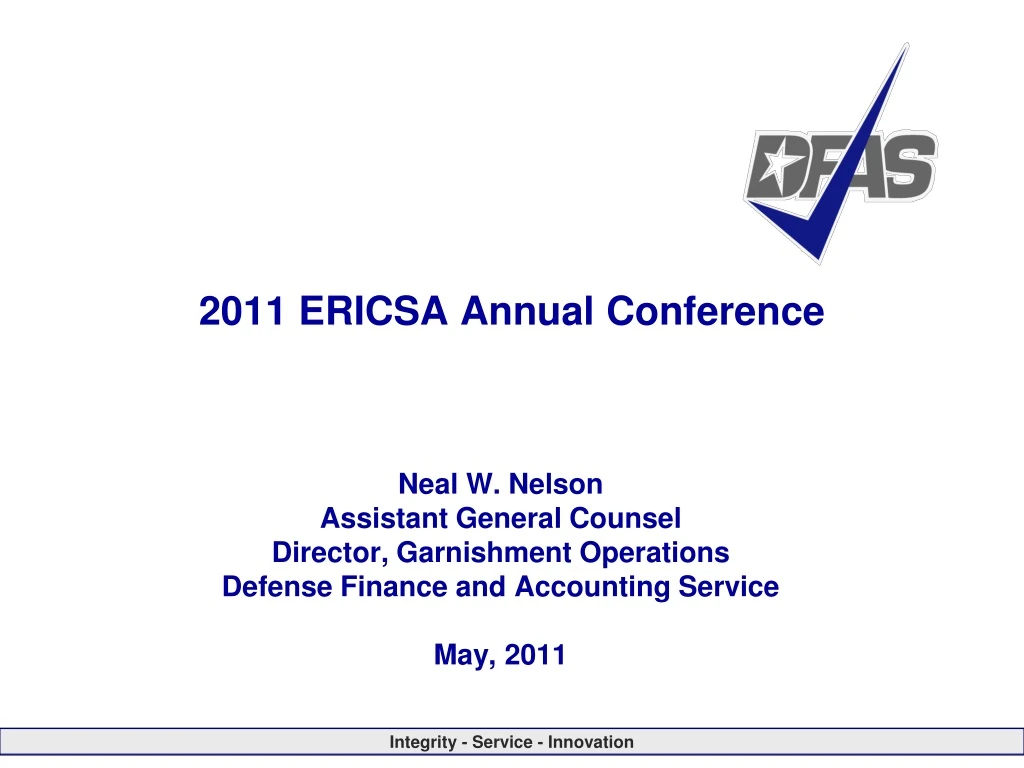 2011 ericsa annual conference