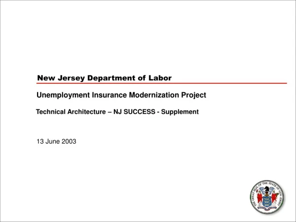 New Jersey Department of Labor