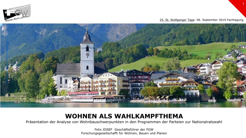 25 st wolfganger tage 06 september 2019 fachtagung