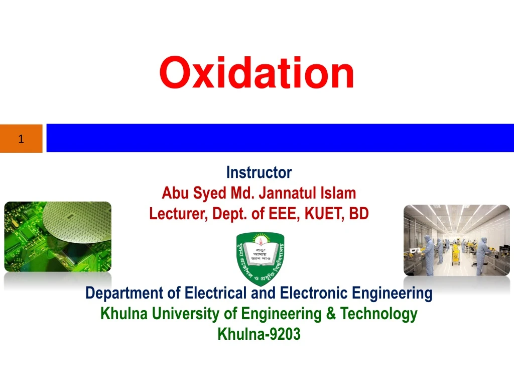 oxidation