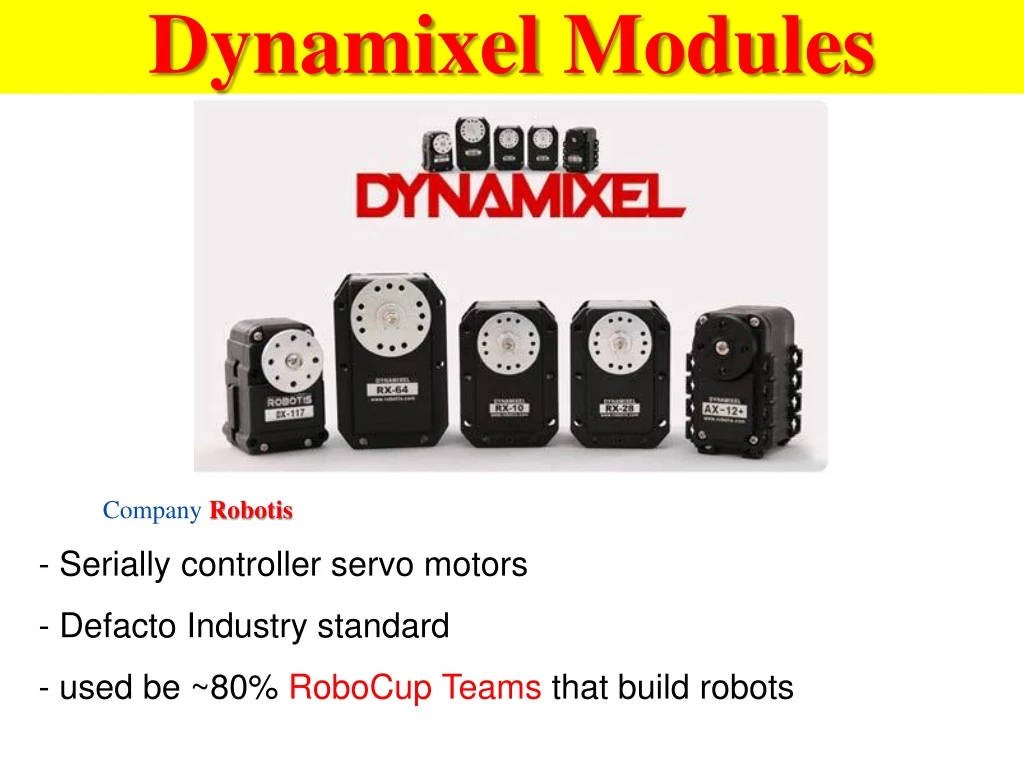 dynamixel modules