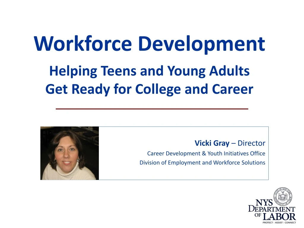 workforce development helping teens and young