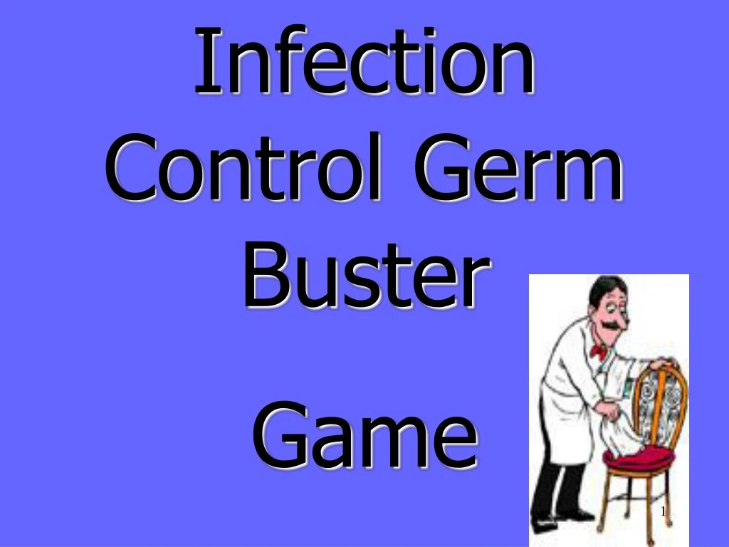 infection control germ buster game