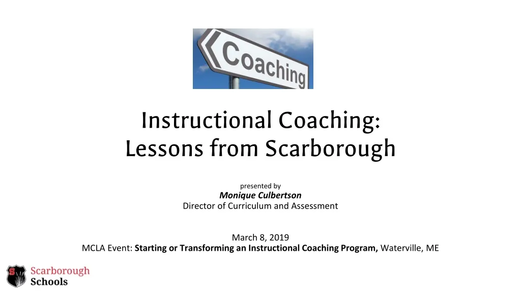 instructional coaching lessons from scarborough
