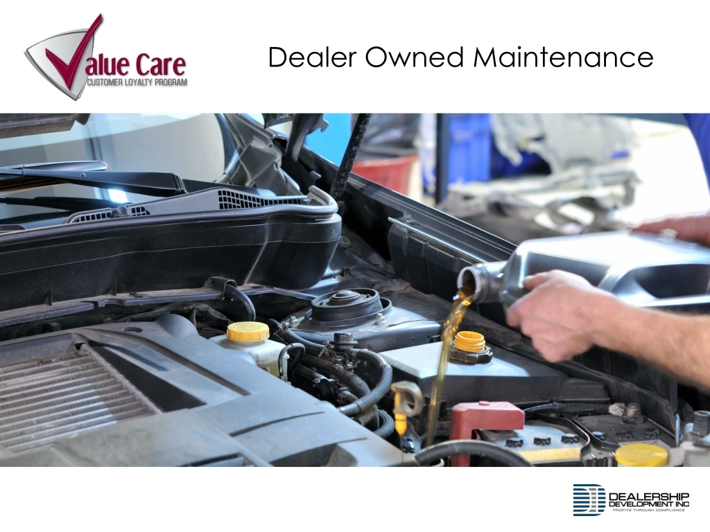 dealer owned maintenance