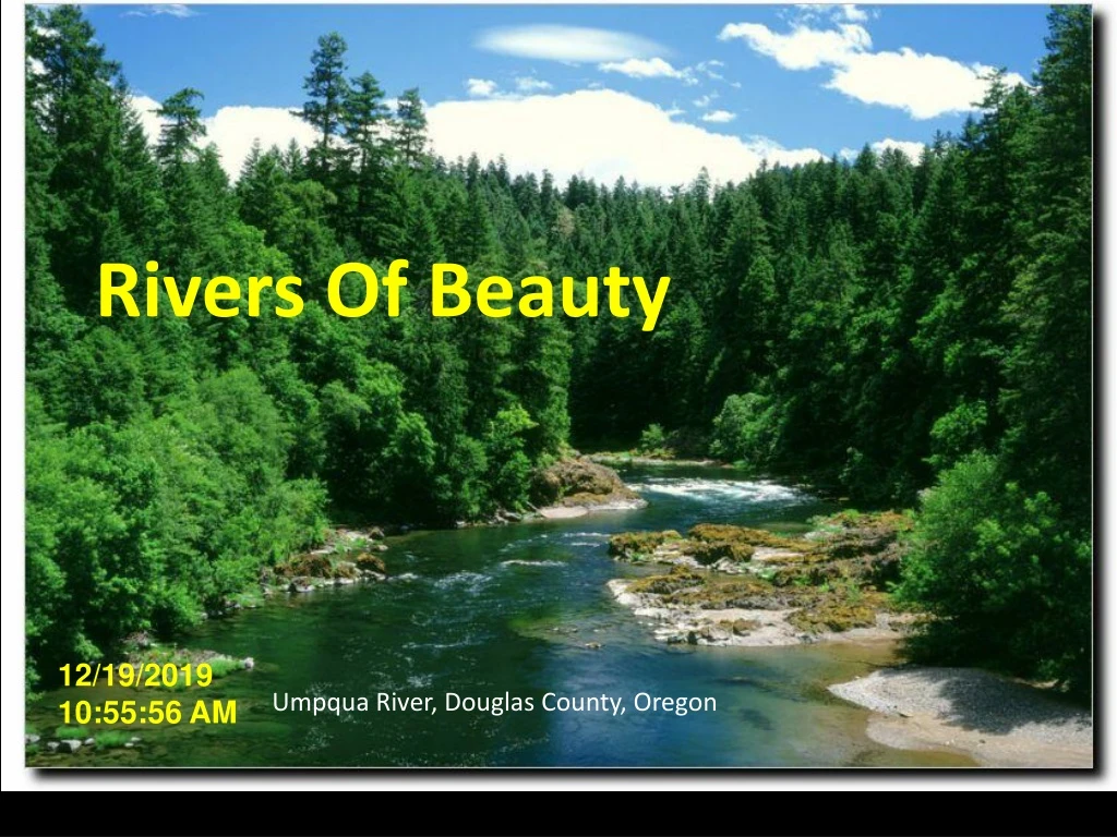 rivers of beauty