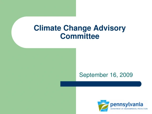 Climate Change Advisory Committee