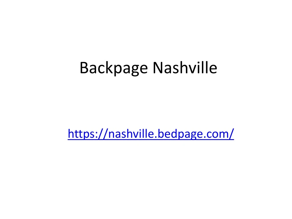 backpage nashville