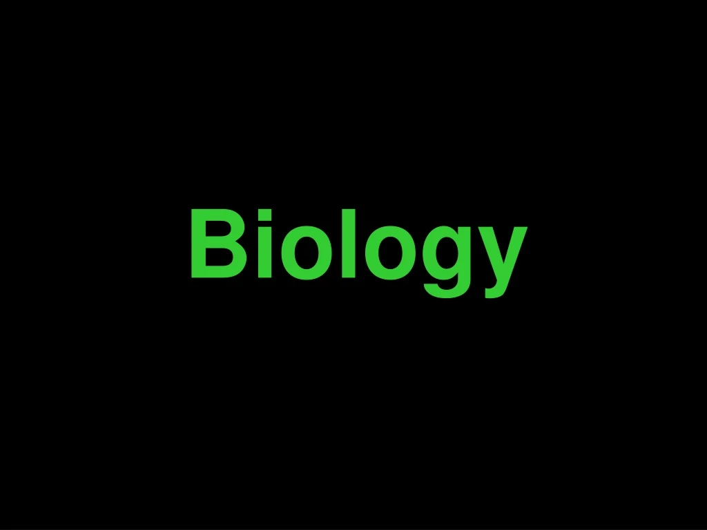 biology