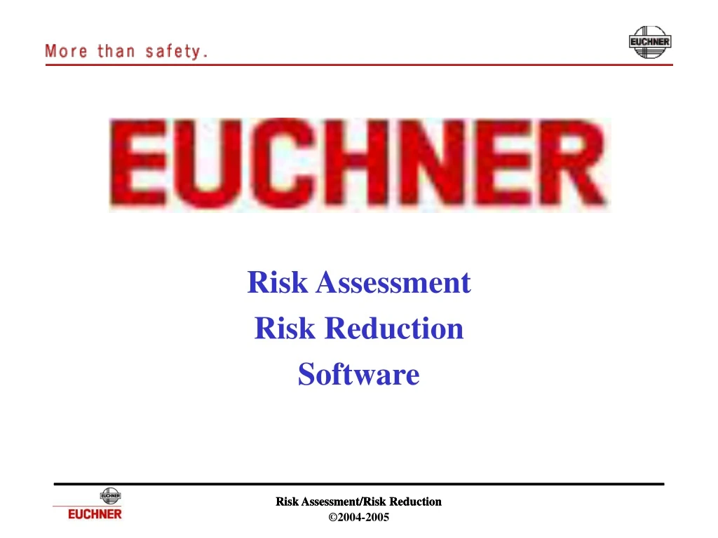 risk assessment risk reduction software