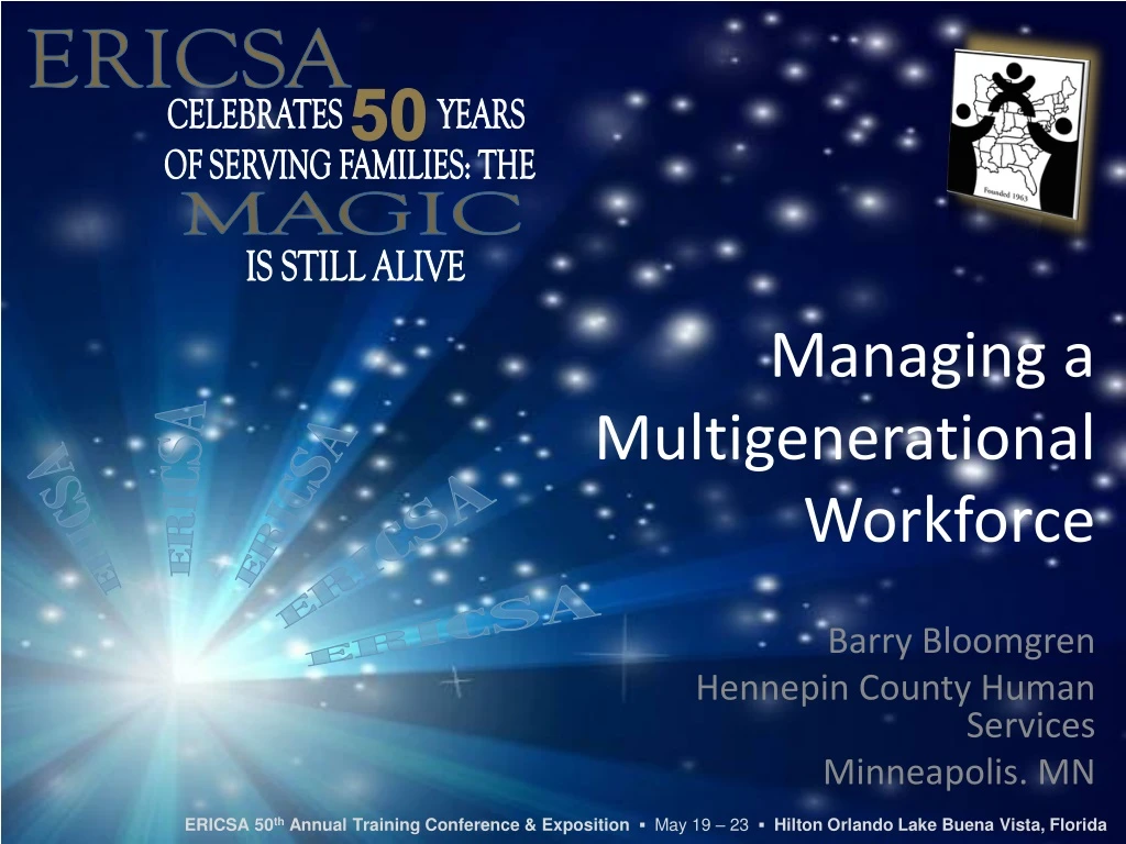 PPT - Managing A Multigenerational Workforce PowerPoint Presentation ...