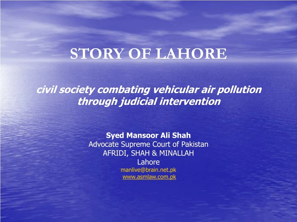 story of lahore civil society combating vehicular