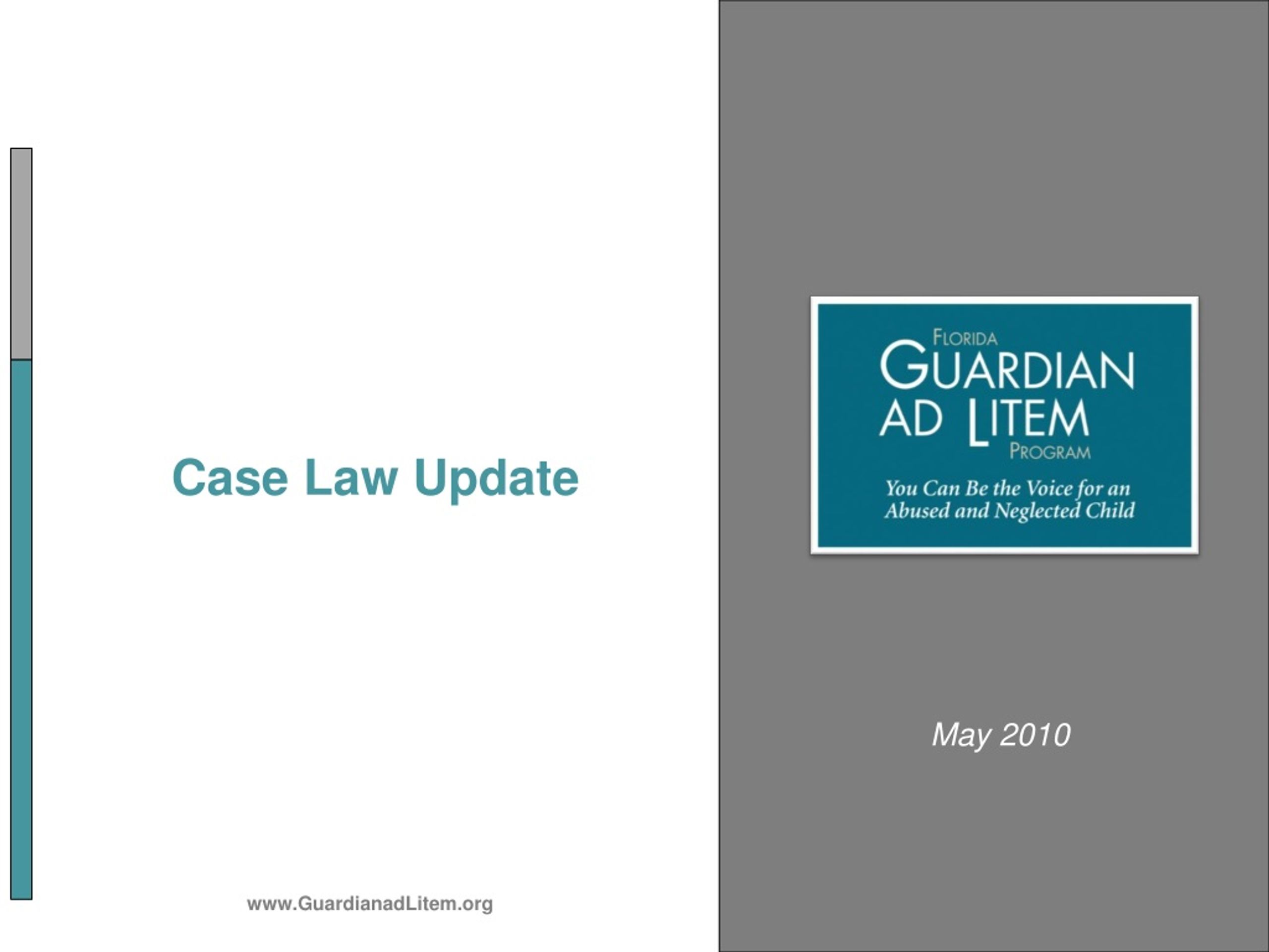 Recent Case Law Update on Parental Rights and Legal Representation - slide 1