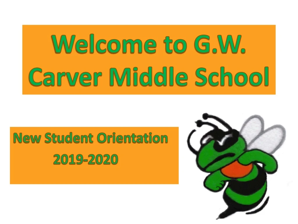 welcome to g w carver middle school