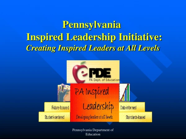 Pennsylvania   Inspired Leadership Initiative: Creating Inspired Leaders at All Levels